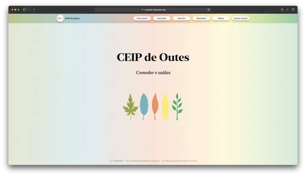 Imagen del proyecto CEIP de Outes